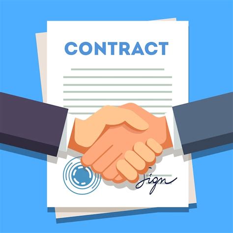 Contract Vectors & Illustrations for Free Download | Freepik