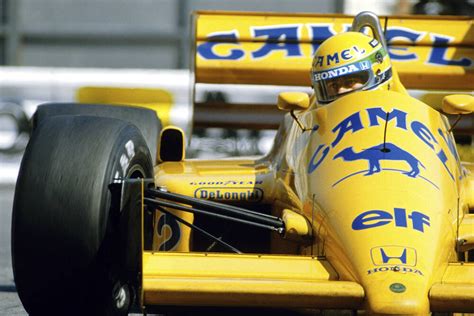 Ayrton Senna for Lotus - Monaco GP (1987) - Photographic print for sale