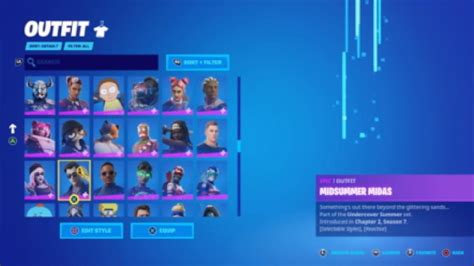 Fortnite 800 skins locker showcase - YouTube