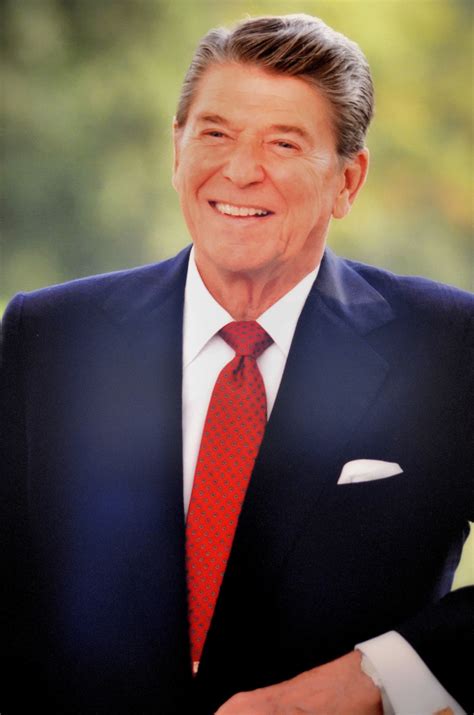 Ronald Reagan Portrait at Ronald Reagan Library in Simi Valley ...