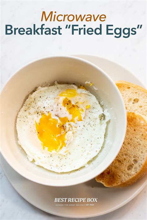 Eggs in Microwave Recipe 2 min Microwave Eggs | Best Recipe