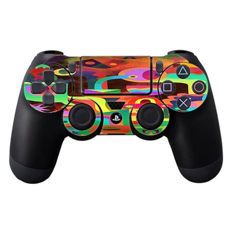 Skins Decals For Ps4 Playstation 4 Controller / Colorful Cartoon Design ...