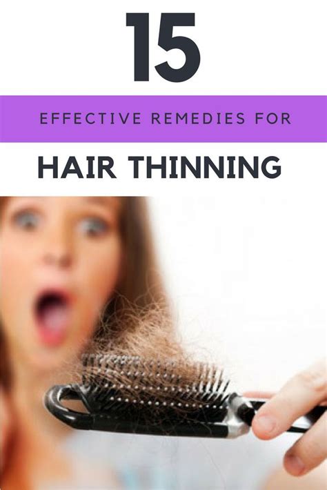 Hair Thinning Remedies: 15 Most Effective Treatments in the World ...