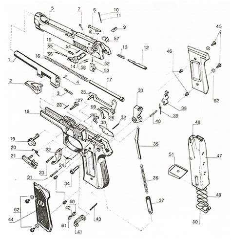 Beretta 92FS Blueprint