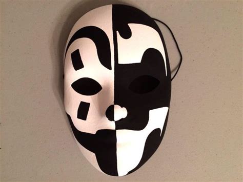 icp face paint designs - detailedlineartillustration