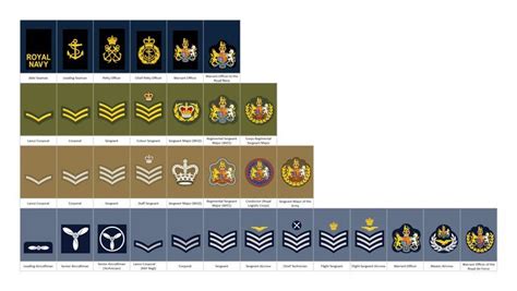 UK Enlisted Ranks 2021 | Army ranks, Military ranks, British armed forces