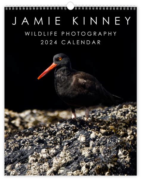 2024 Wildlife Photography Calendar