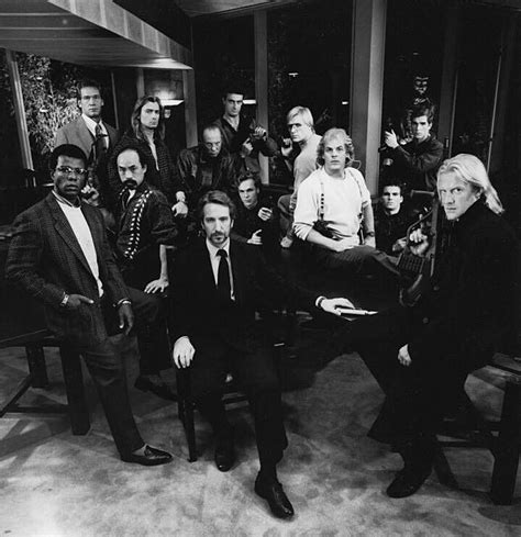 Hans Gruber and his henchmen in 'Die Hard' cast photo. | Iconic movies ...