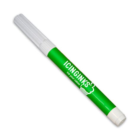 Standard Tip Food Marker | Green Edible Marker | Icinginks