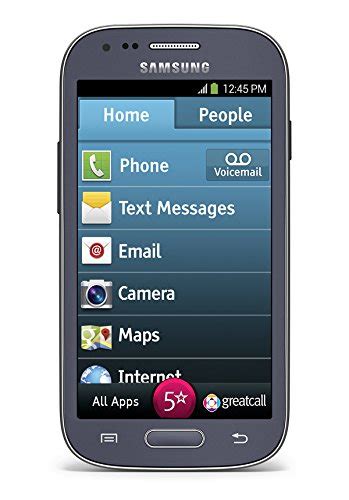 GreatCall Samsung Jitterbug Touch3 Senior Smartphone with 1-Touch ...