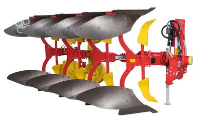 POTTINGER SERVO 25 Light mounted reversible ploughs up to 125HP ...