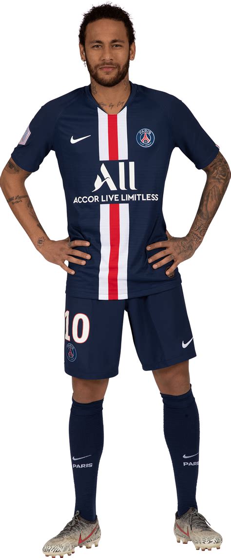 Neymar Paris Saint-Germain football render - FootyRenders