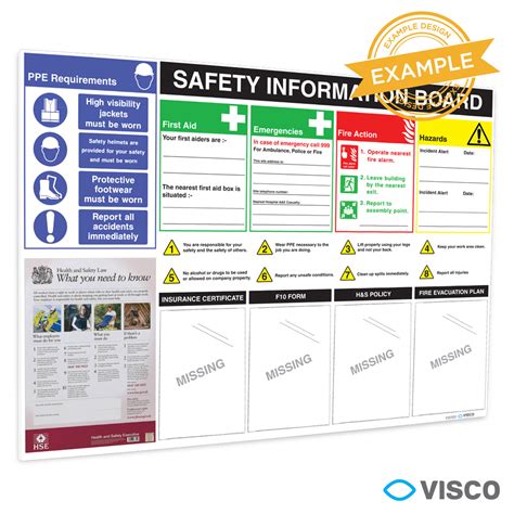 H&S Information Board - Visco