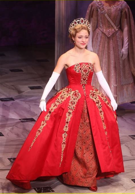 Broadway Anastasia Red Gown Christy Altomare Red Strapless Dress | Broadway dress, Broadway costumes