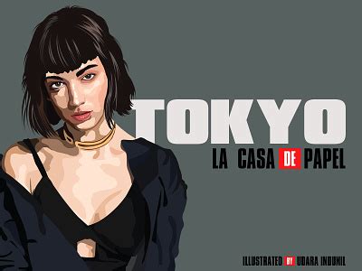 TOKYO - Money Heist Cast Illustration by Udara Jayasanka on Dribbble