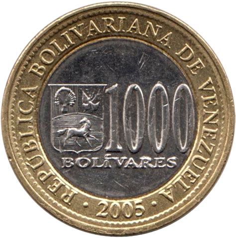 1,000 Bolívares - Venezuela – Numista