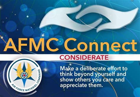 AFMC Connect May focus: Considerate > Air Force Materiel Command > Article Display