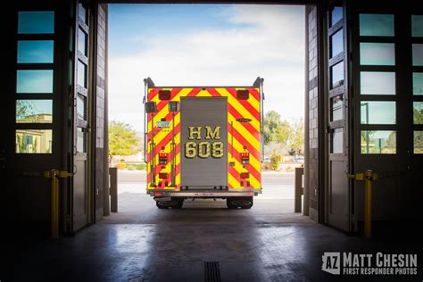 Hazmat Truck Heads Out - Arizona First Responder Photos