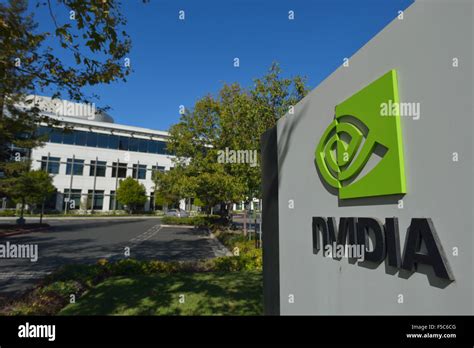 Nvidia Corporation headquarters, Santa Clara CA Stock Photo: 89393600 ...