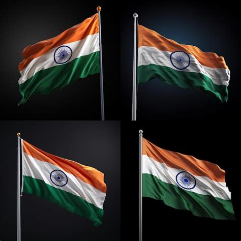 Premium AI Image | Indian republic day 26 january and india flag