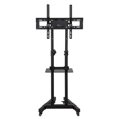 Homegear Portable TV Stand with Height/Tilt Adjustable Universal Mount on Wheels - Walmart.com