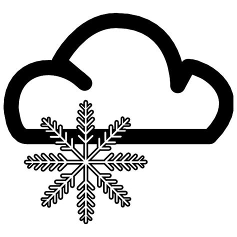 Weather Symbols Snow