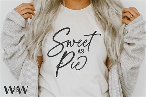 Sweet As Pie Graphic by woodandwalt · Creative Fabrica