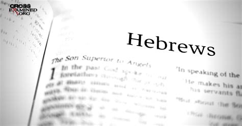 The Book Of Hebrews In The Bible : Did A Woman Write The Book Of ...