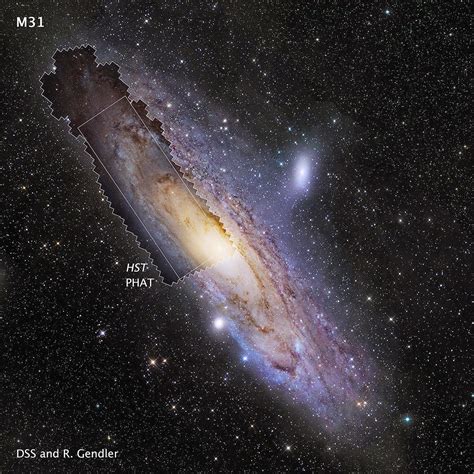 Gambar Galaksi Andromeda Resolusi Tinggi dari Hubble - Ajaib dan Aneh