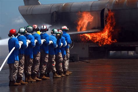 DVIDS - Images - Marines train for on ship fire fighting [Image 9 of 9]