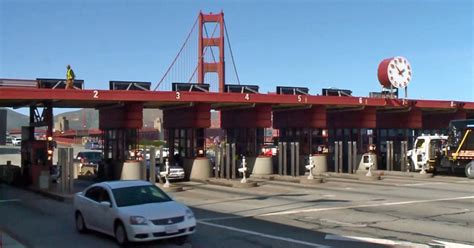 Golden Gate Bridge Tolls Set to Rise on Sunday - CBS San Francisco