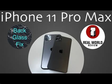 iPhone 11 Pro Max Back Glass Replacement (How to fix the back for $15 ...