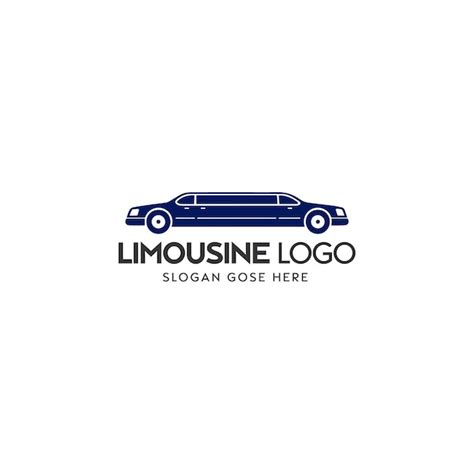 Premium Vector | Elegant limousine logo design for luxury ...