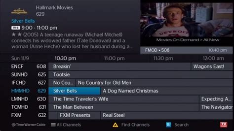 Time Warner Cable Channel Guide
