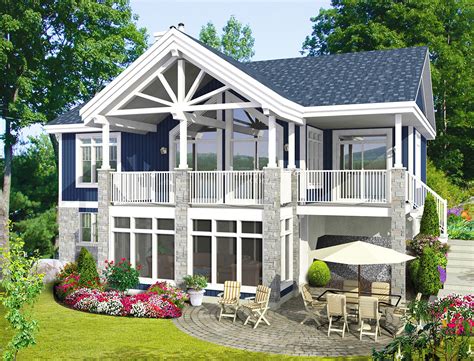 Spacious Porch Area - 80676PM | Architectural Designs - House Plans