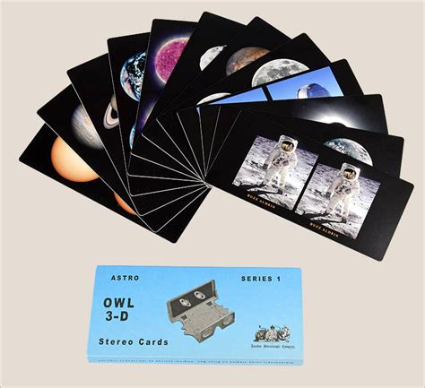 STEREOSCOPIC CARD PACK / BRIAN MAY / ASTRONOMICAL SERIES 1 © Brian May at Proud Galleries London