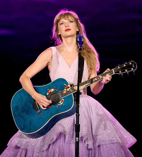 Taylor Swift Koi Fish Guitar