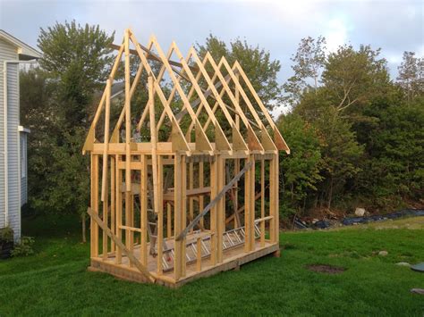 Backyard Garden Shed with Loft: Building a Backyard Garden Shed with ...