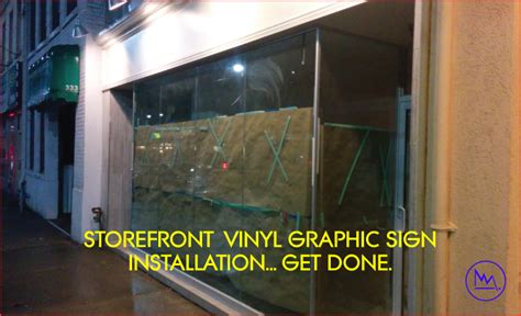 Sign (Graphics) Installation - Vinyl Signs Freelance Installer, for ...