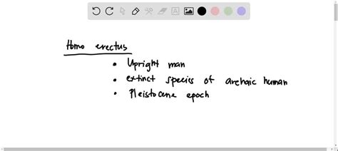 VIDEO solution: The brain size of Homo erectus is equal to modern apes roughly 50 percent the ...