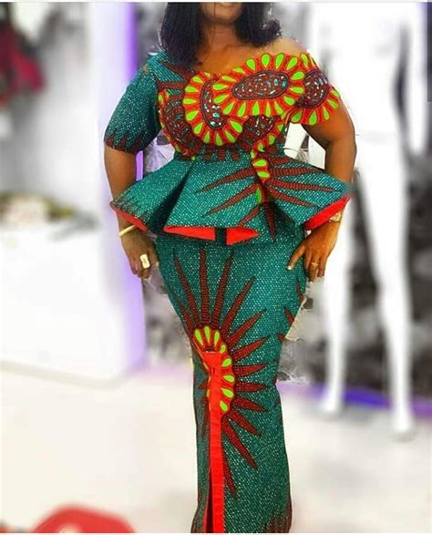 Latest ankara gown styles, Aso ebi | Latest Kaba And Slits Styles ...