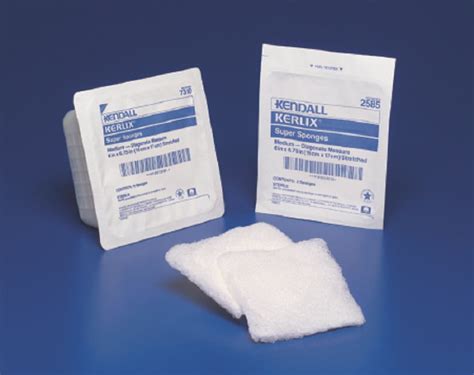 Kerlix - Fluff Dressing Kerlix - Gauze 6 X 6-3/4 Inch Square Sterile - 480/Case - Walmart.com