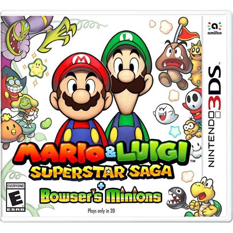 Best Buy: Mario and Luigi Superstar Saga+ Bowser's Minions Nintendo 3DS ...