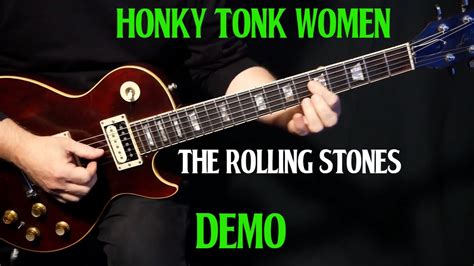 how to play "Honky Tonk Women" on guitar by The Rolling Stones | guitar ...