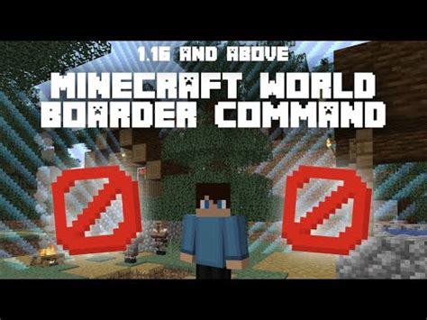 ️ How To Use World Border Command In Minecraft ️ WorldBorder Command ...