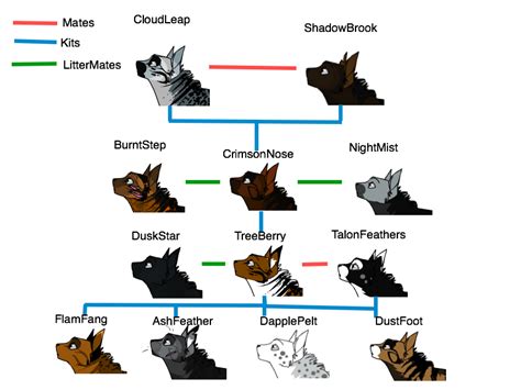 A Warrior Cat Family Tree by xXcrystalshine39Xx on DeviantArt