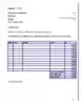 Simple Business Invoice Template by OffiDocs for