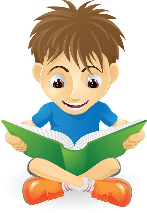 Picture Of Kids Reading - Cliparts.co