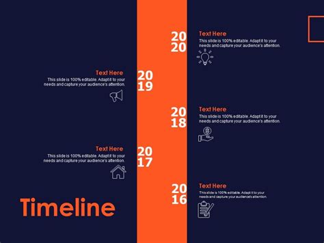 Timeline 2016 To 2020 Ppt Powerpoint Presentation Slides Icons | PowerPoint Slide Clipart ...