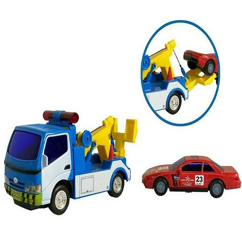 Big Daddy Police Wrecker Truck and Toy Car Combo Set Tow Truck ...